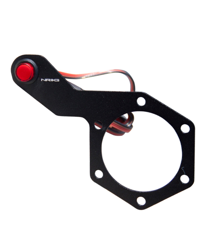 NRG Steering Single Switch - Extended Kit Black-thumbmail-2