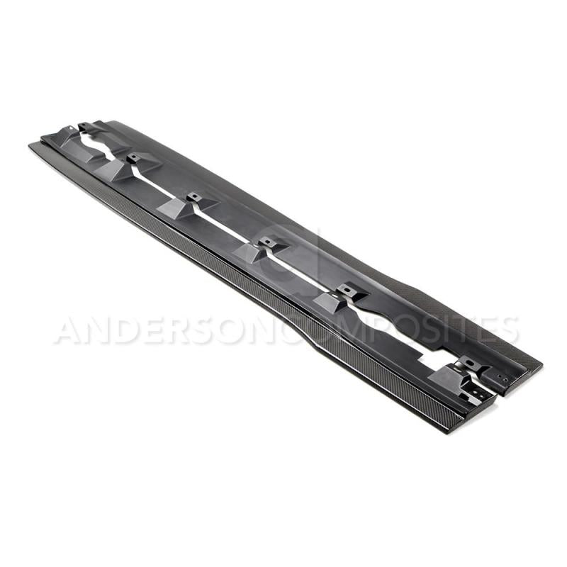 Anderson Composites 16-17 Ford Focus RS Type-AR Rocker Panel Splitter-thumbmail-1