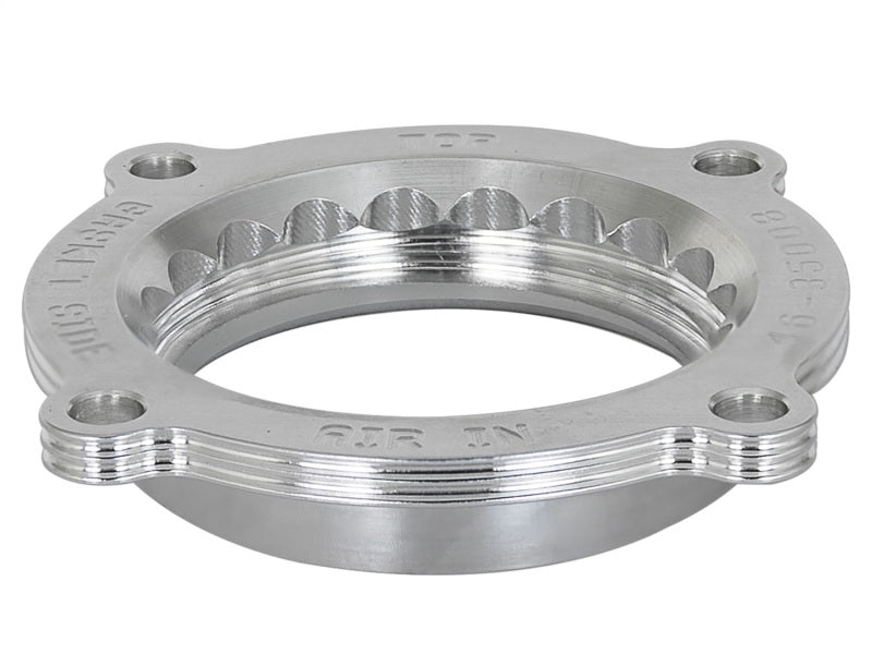 aFe Silver Bullet Throttle Body Spacer 2018+ Jeep Wrangler (JL) V6 3.6L-thumbmail-4