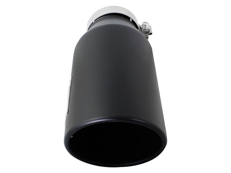 aFe Diesel Exhaust Tip Bolt On Black 4in Inlex x 6in Outlet x 15in-thumbmail-4