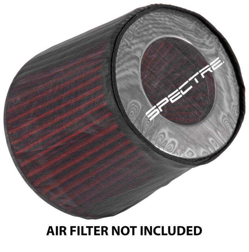 Spectre Universal Pre-Filter Wrap 6in. x 6.125in. - Black-thumbmail-3