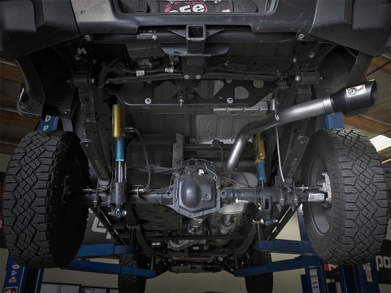 aFe MACH Force-Xp 3.0in 304 SS Cat-Back Exhaust w/ Black Tip 17-18 GM Colorado/Canyon-thumbmail-3
