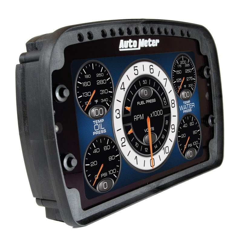Autometer Racing Instrument Display Color LCD Including Shift and Alarm Lights Datalogging CD7-thumbmail-4