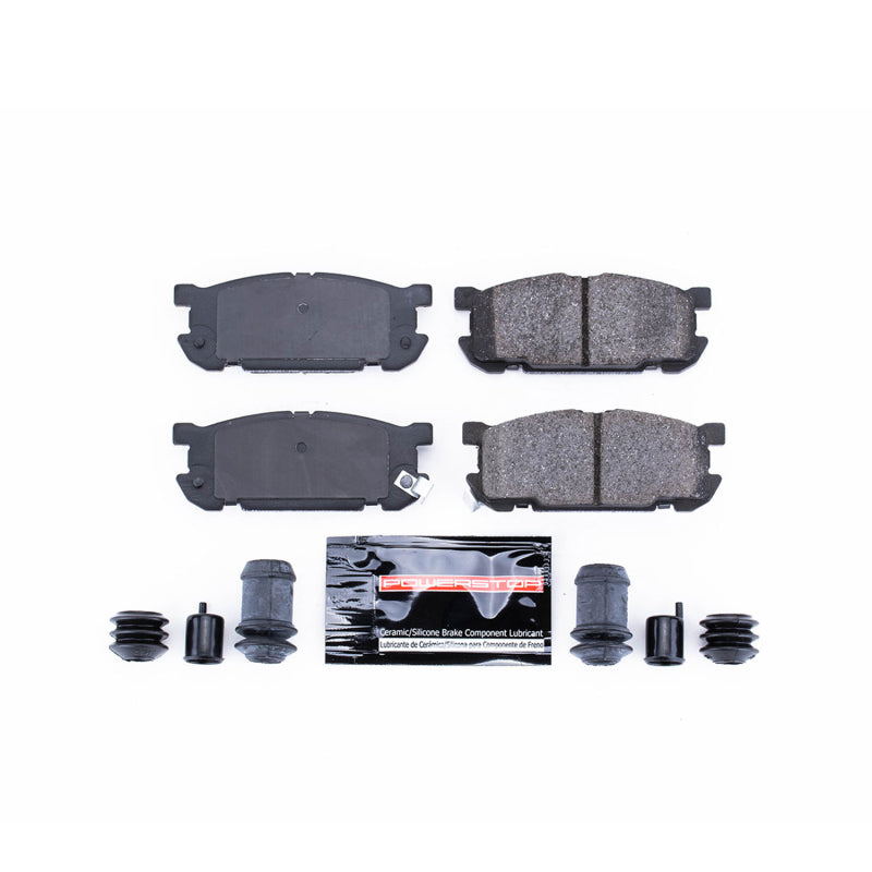 Power Stop 01-05 Mazda Miata Rear Z23 Evolution Sport Brake Pads w/Hardware-thumbmail-2