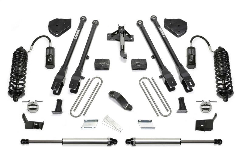 Fabtech 19-20 Ford F450/550 4WD Diesel 6in 4Link Sys w/4.0 & 2.25 Dl-thumbmail-1