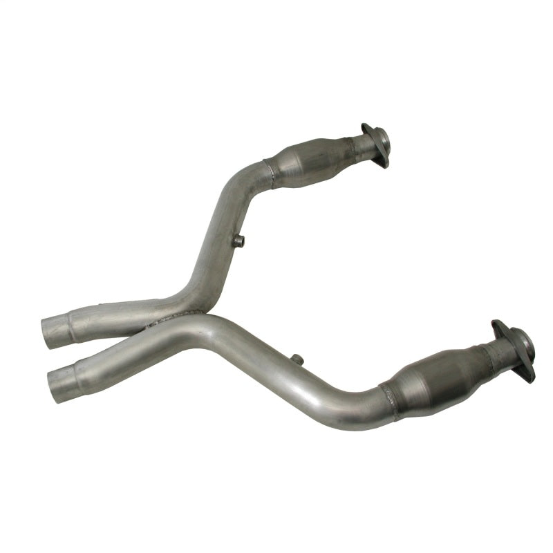 BBK 11-14 Mustang 5.0 Short Mid X Pipe With Catalytic Converters 3.0 For BBK Long Tube Headers-thumbmail-6