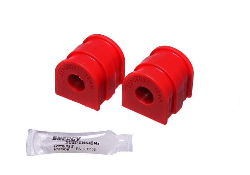 Energy Suspension 10-14 VW Golf (Base)/10-14 VW GTI Red 18.5mm Rear Sway Bar Bushing Set-thumbmail-1