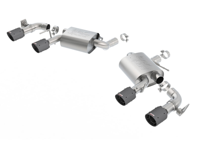Borla 2016 Chevy Camaro SS V8 AT/MT ATAK Rear Section Exhaust with Dual Mode Valves-thumbmail-2