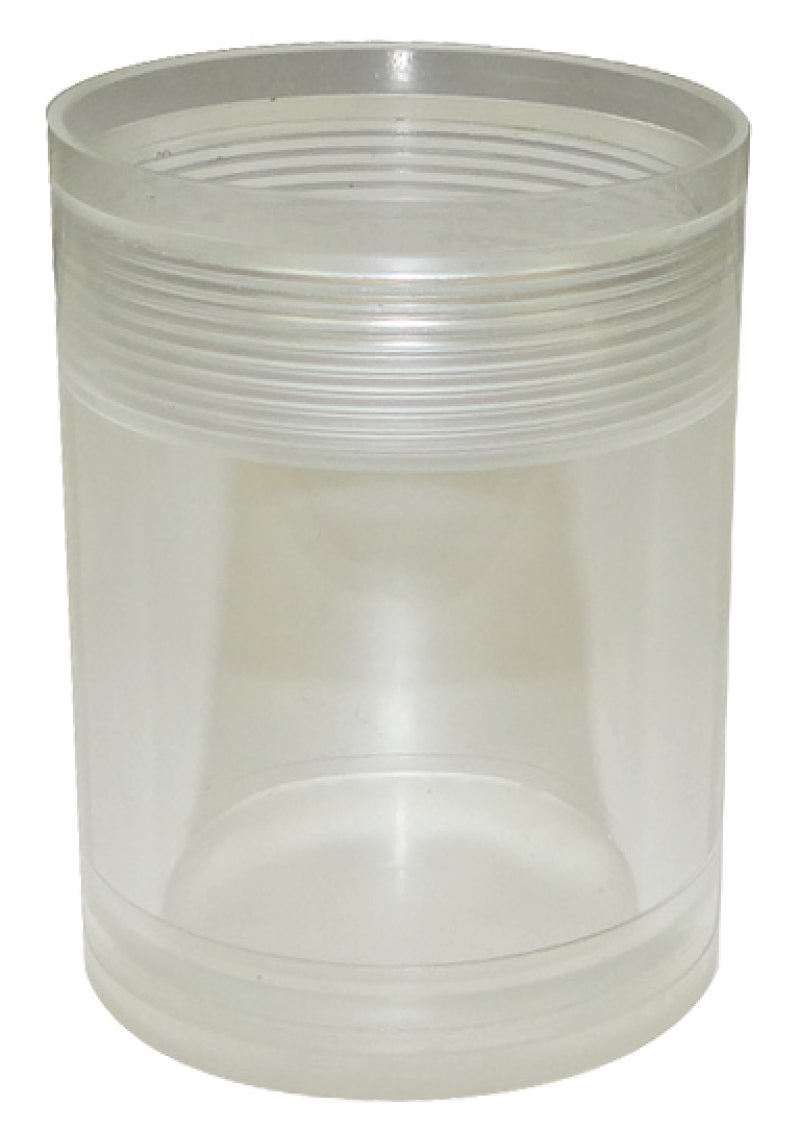 Moroso Air/Oil Separator Replacement Drain Cap - Small Body - Clear Bottom-thumbmail-1