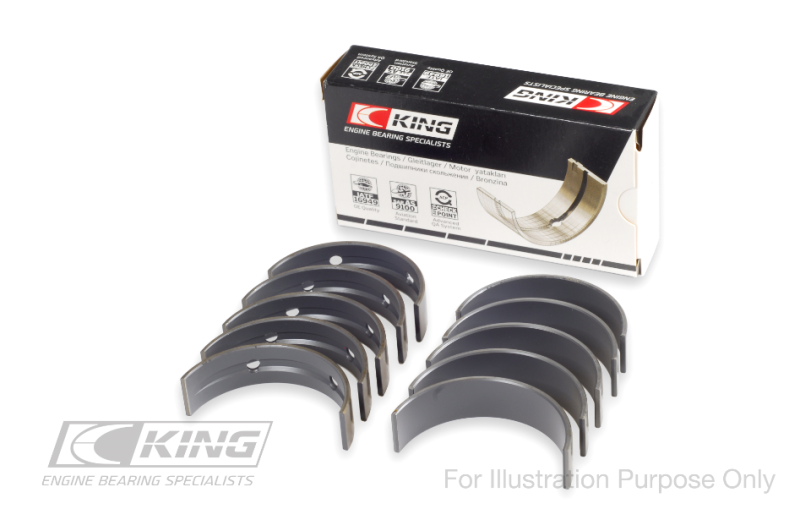 King Ford 302 CID Coyote (Size 0.25) Main Bearing Set-thumbmail-1