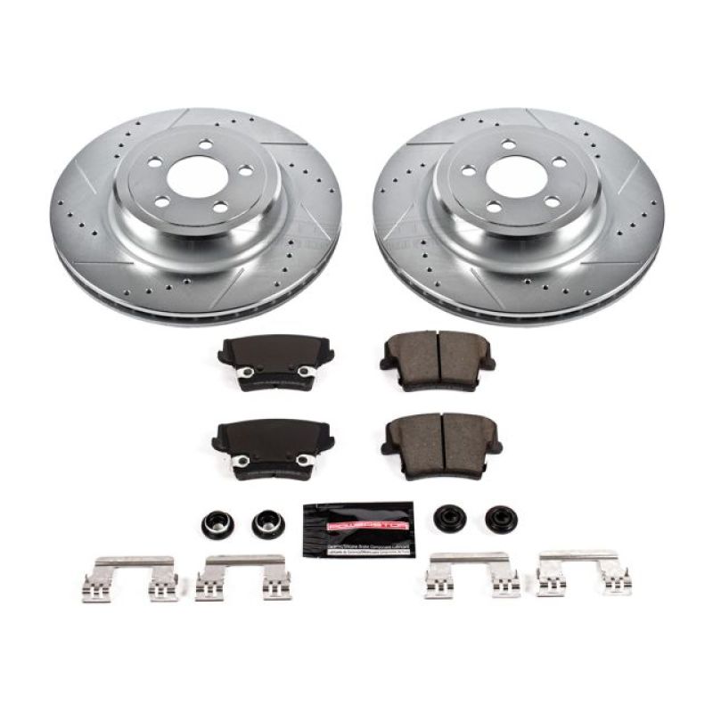 Power Stop 06-14 Dodge Charger Rear Z23 Evolution Sport Brake Kit-thumbmail-1