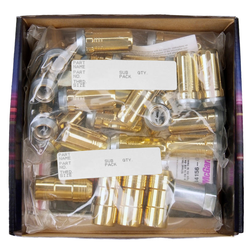 McGard SplineDrive Tuner 6 Lug Install Kit w/Locks & Tool (Cone) M14X1.5 / 1in. Hex - Gold-thumbmail-6
