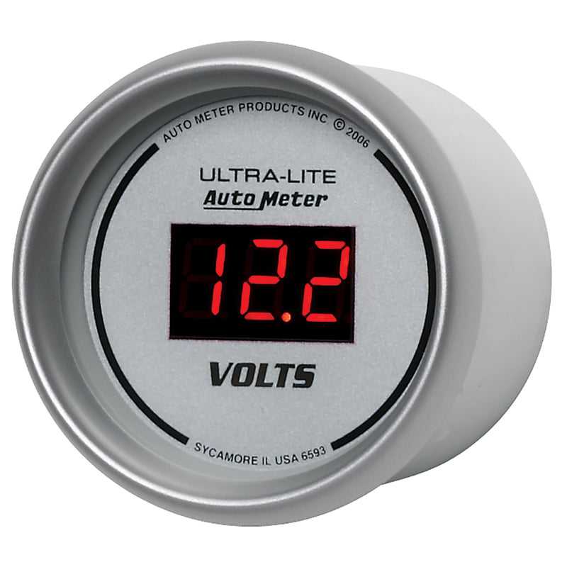 Autometer Ultra-Lite 2-1/16in 8-18 Volts Digital Voltmeter-thumbmail-3