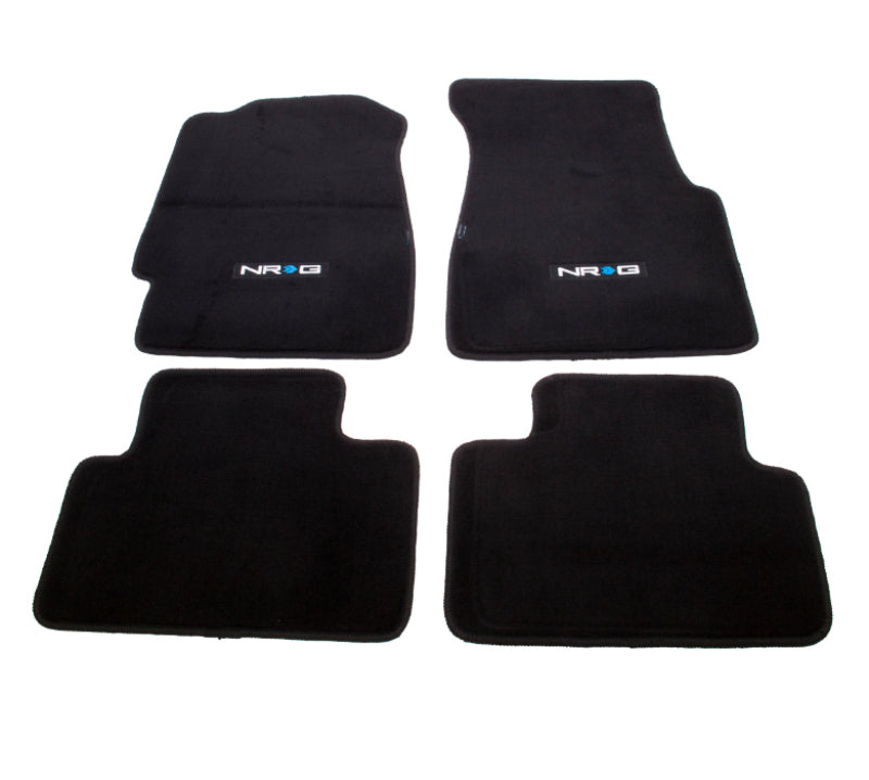 NRG Floor Mats - 92-95 Honda Civic 2DR (NRG Logo) - 4pc.-thumbmail-2