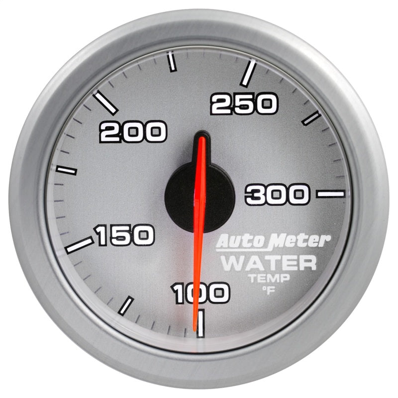 Autometer Airdrive 2-1/6in Water Temperature Gauge 100-300 Degrees F - Silver