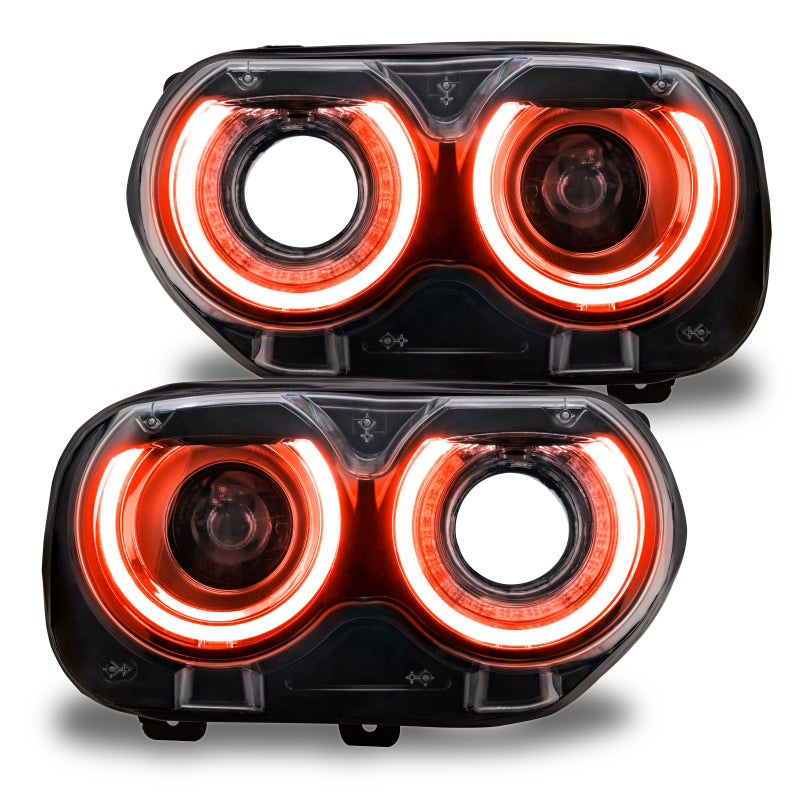 Oracle 15-21 Dodge Challenger RGB+W Headlight DRL Upgrade Kit - ColorSHIFT 2-thumbmail-8