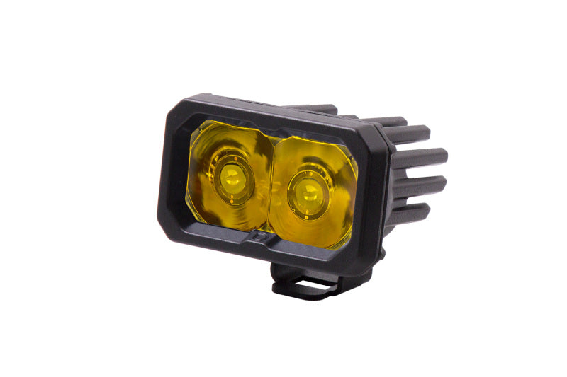 Diode Dynamics Stage Series 2 In LED Pod Sport - Yellow Spot Standard ABL Each-thumbmail-1