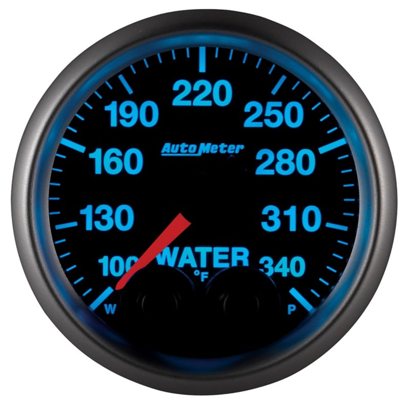 Autometer Elite 52mm 100-340 Deg F Water Temperature Peak and Warn Gauge w/ Electonic Control-thumbmail-4
