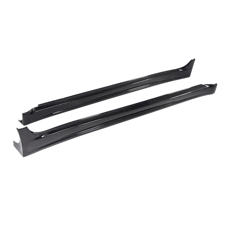 Seibon 08-10 Mitsubishi Evo X VR-style Carbon Fiber Side Skirts-thumbmail-2