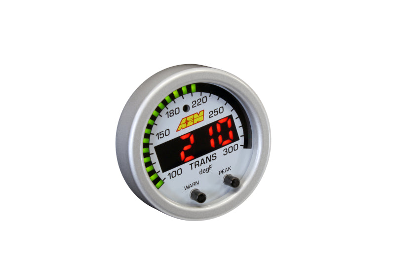 AEM X-Series Temperature 100-300F Gauge Kit (ONLY Black Bezel and Water Temp. Faceplate)-thumbmail-8