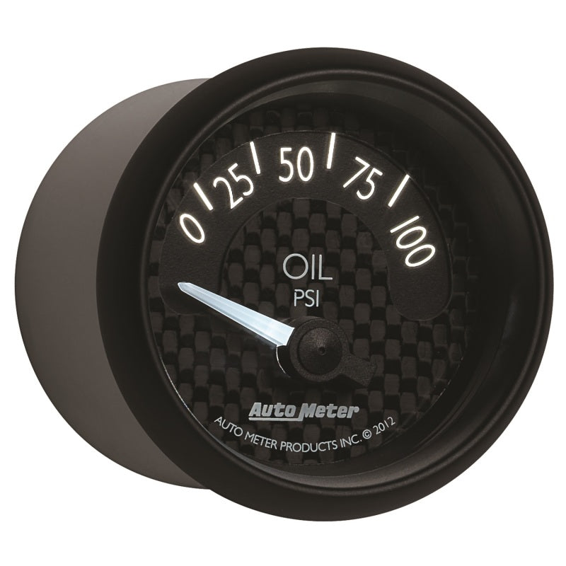 Autometer GT Series 52mm Short Sweep Electronic 0-100 psi Oil Pressure-thumbmail-4