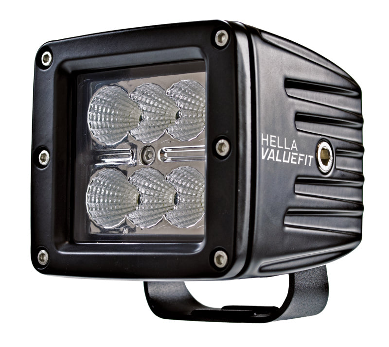 Hella Value Fit 3.1in - 18W Cube Flood Beam - LED Light-thumbmail-3