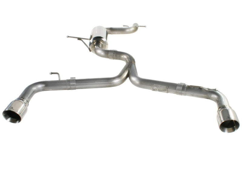 aFe MACHForce XP Exhaust 304SS Cat-Back w/ Polished Tips 12-13 VW Beetle L4 2.0L (t)-thumbmail-5