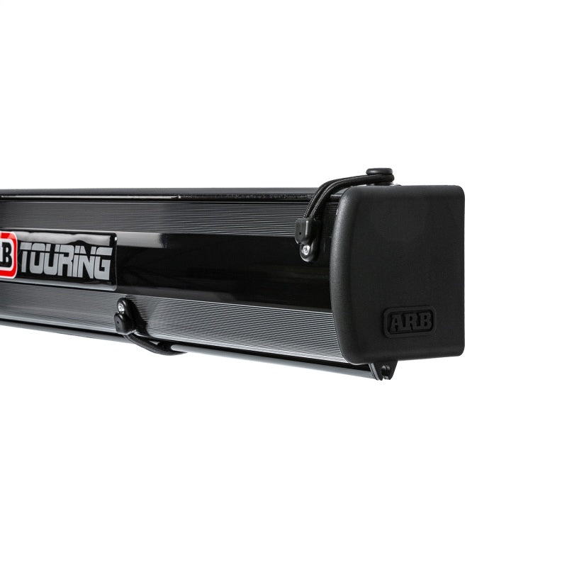 ARB Aluminum Awning, Black Frame, 8.2FT x 8.2FT, Installed with LED Light Strip-thumbmail-9
