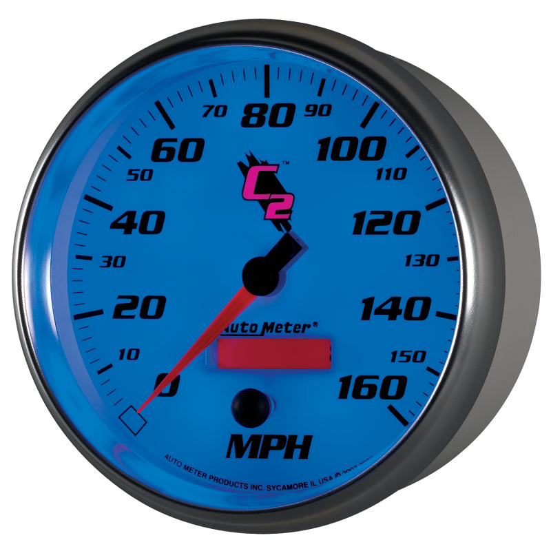 Autometer C2 5 inch 160MPH In-Dash Electronic Programmable Speedometer-thumbmail-5