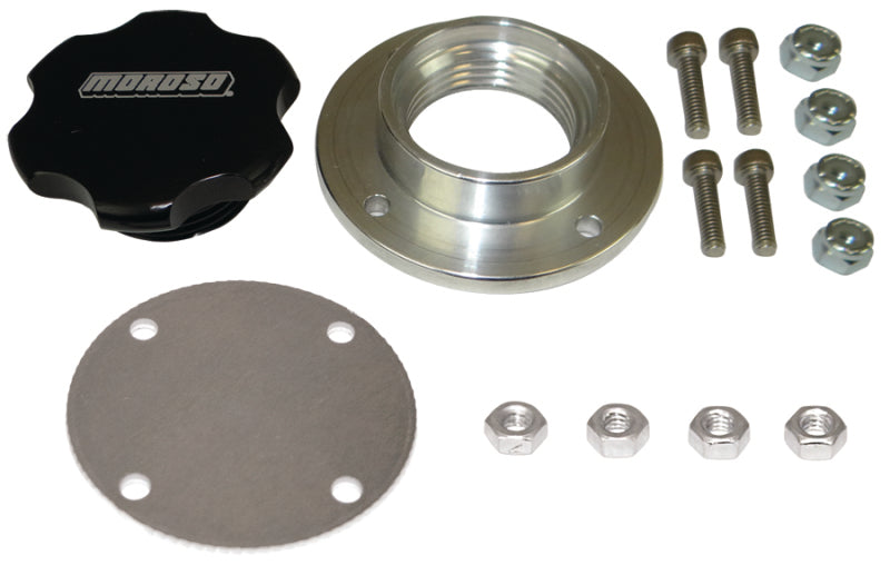 Moroso Filler Cap Kit - Non-Weld - 1-1/4in-12UNF Thread - 1.5in OD-thumbmail-1