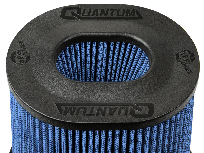 aFe Quantum Pro-5 R Air Filter Inverted Top - 5in Flange x 9in Height - Oiled P5R-thumbmail-4