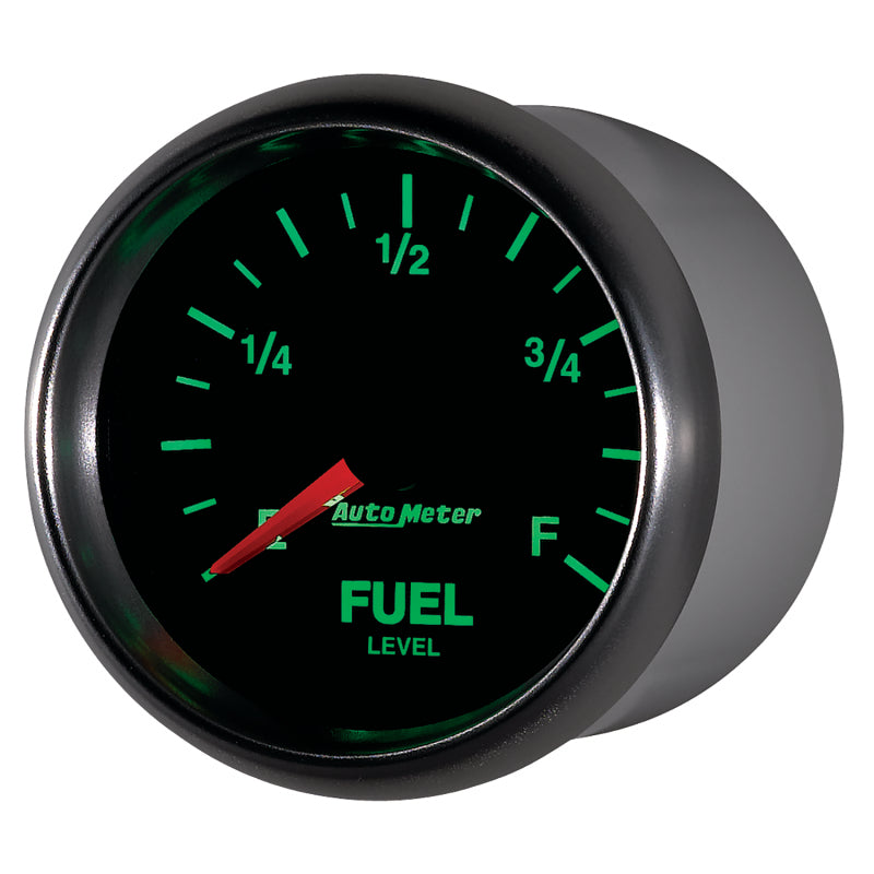 Autometer GS 2 1/16in. 0-280 Ohms Fuel Level Gauge - Stepper Motor-thumbmail-4