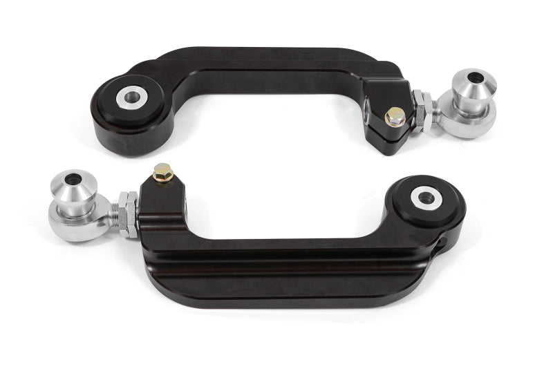 BMR 15-21 S550 Mustang Billet Aluminum Camber Links Adjustable (Delrin/Rod ends) - Black Anodized-thumbmail-1