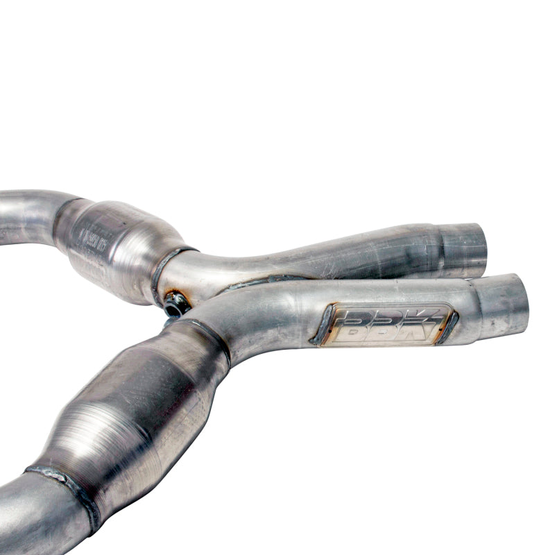 BBK 05-10 Mustang 4.6 Short Mid X Pipe With Catalytic Converters 2-3/4 For BBK Long Tube Headers-thumbmail-9