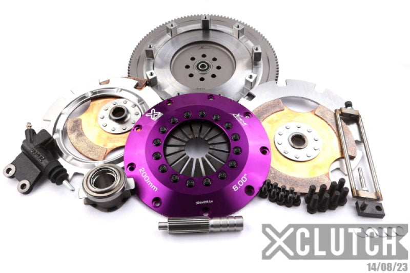 XClutch 15-21 Subaru WRX STi Base 2.5L 8in Twin Solid Ceramic Clutch Kit-thumbmail-1