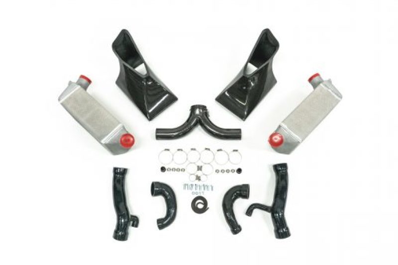 AMS Performance Porsche 997.1TT Alpha Intercooler System (For Stock Framed Turbos)-thumbmail-2