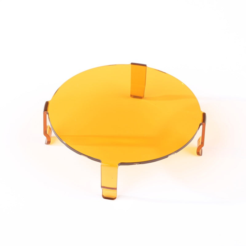 Rugged Ridge 3.5in LED Light Cover Round Amber-thumbmail-4