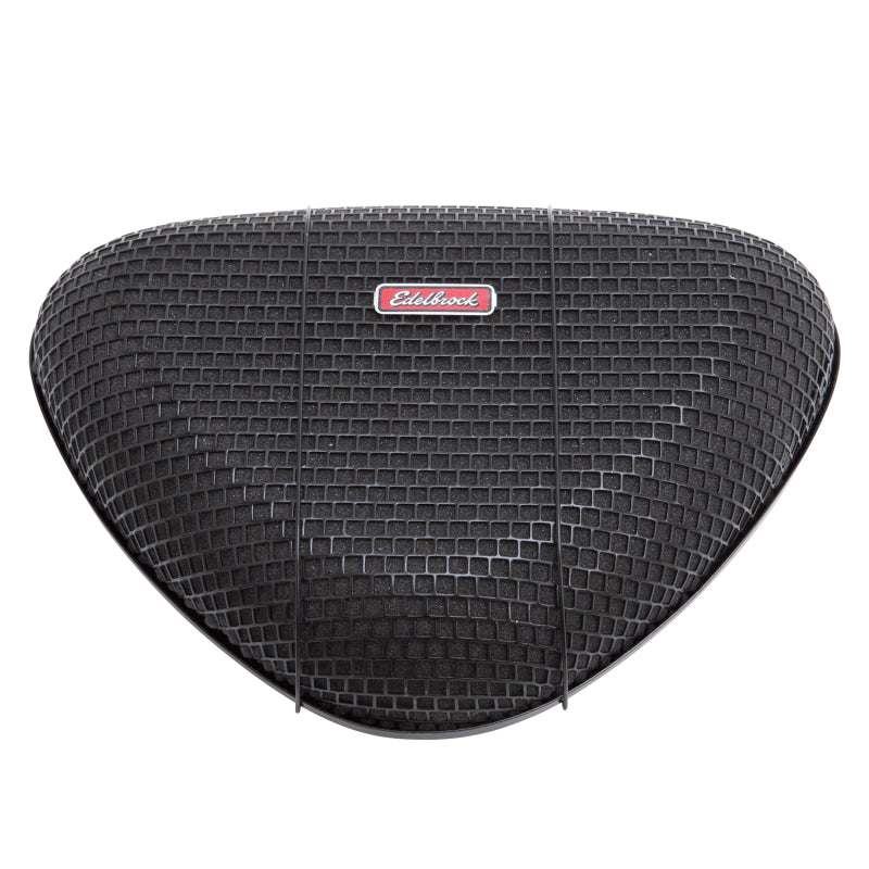 Edelbrock Air Cleaner Pro-Flo 1000 Series Triangular Steel Top 11 375In X 8 375In X 3In Black-thumbmail-7