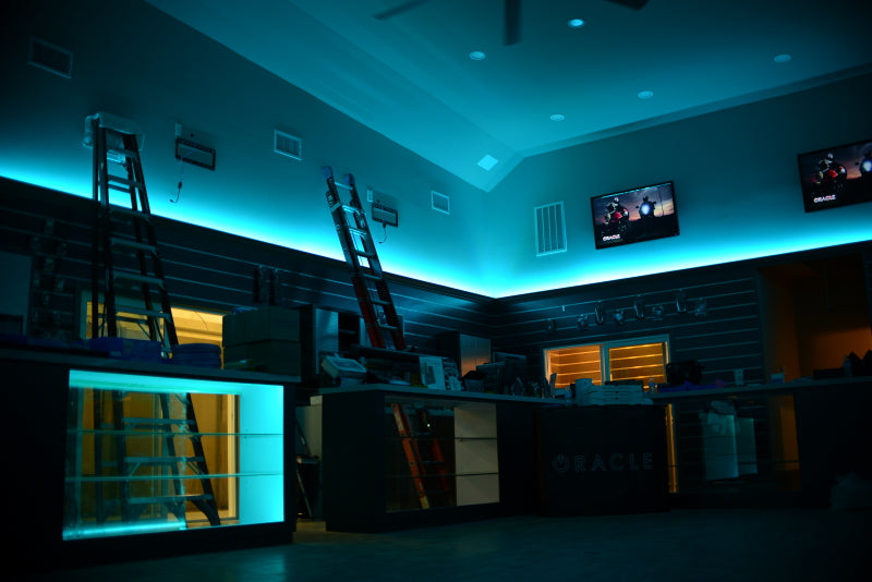 Oracle Exterior Black Flex LED 12in Strip - RGB ColorSHIFT-thumbmail-4