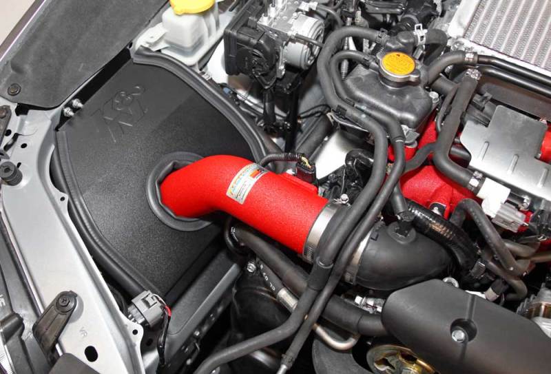 K&N 2015 Subaru WRX-STI 2.5L H4 Red Typhoon Short Ram Intake-thumbmail-3