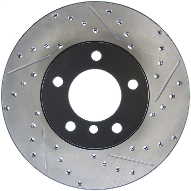StopTech 9/07-09 BMW 328 Slotted & Drilled Left Front Rotor-thumbmail-4