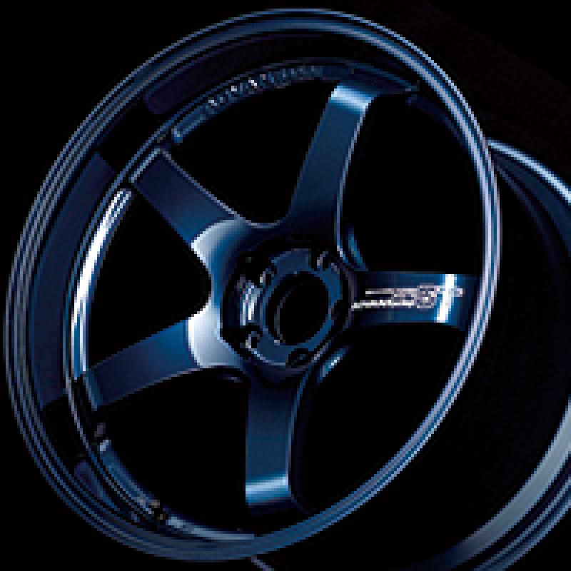 Advan GT Premium Version 20x9.5 +28 5-114.3 Racing Titanium Blue Wheel-thumbmail-1