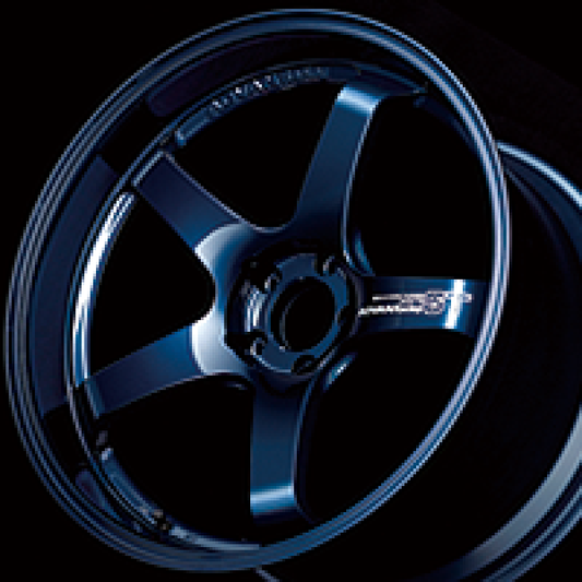 Advan GT Premium Version 20x12 5x114.3 +20mm Racing Titanium Blue Wheel