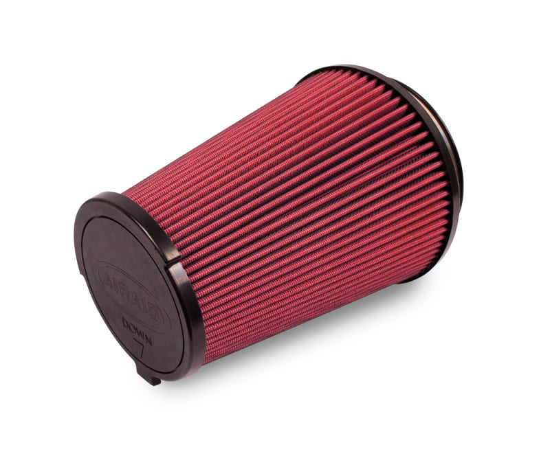 Airaid 10-14 Ford Mustang Shelby 5.4L Supercharged Direct Replacement Filter - Oiled / Red Media-thumbmail-12