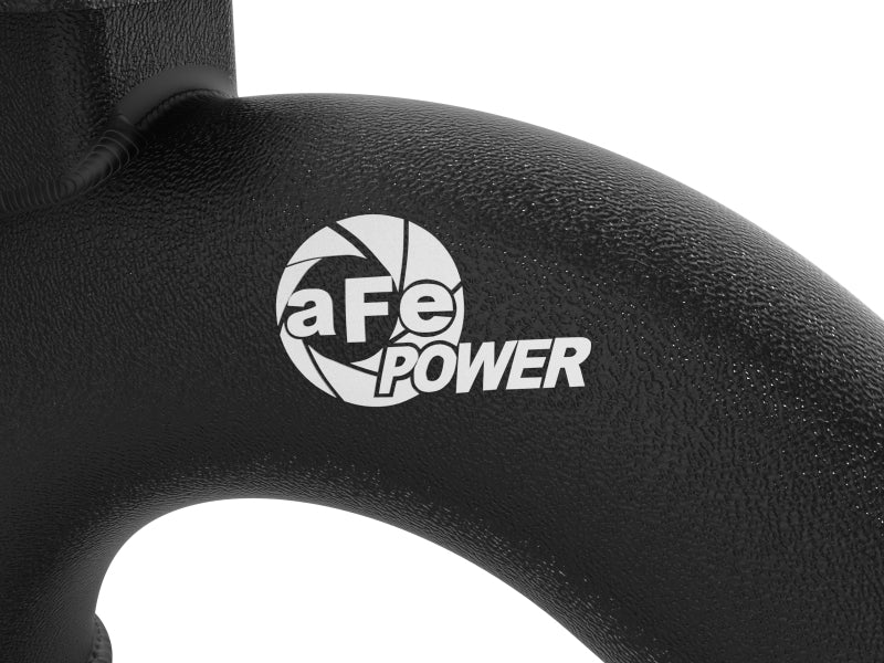 aFe Kia Stinger 18-22 V6-3.3L (tt) BladeRunner Hot Charge Pipe- Black-thumbmail-3