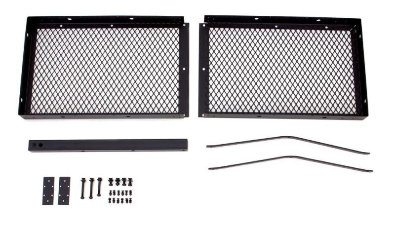 Lund Universal 20in X 60in Basic Cargo Carrier For 2in Hitches - Black-thumbmail-2