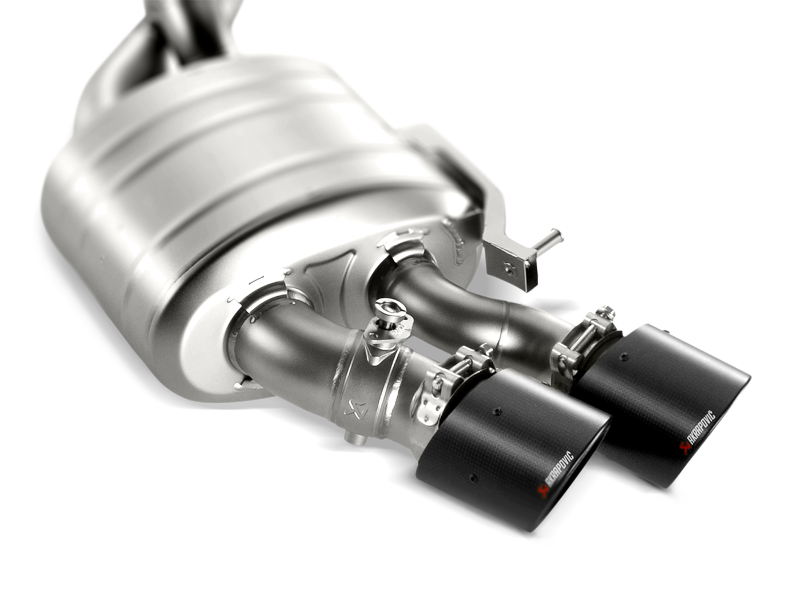 Akrapovic 13-17 Audi S6 Avant/Limousine (C7) Evolution Line Cat Back (Titanium) w/ Carbon Tips-thumbmail-7