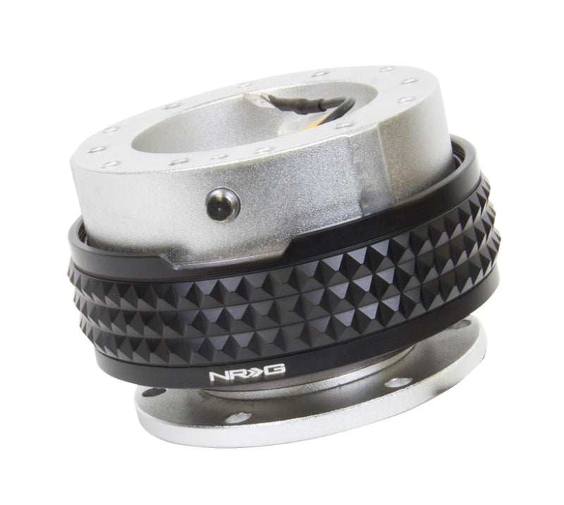 NRG Quick Release Kit - Pyramid Edition - Silver Body / Black Pyramid Ring-thumbmail-2