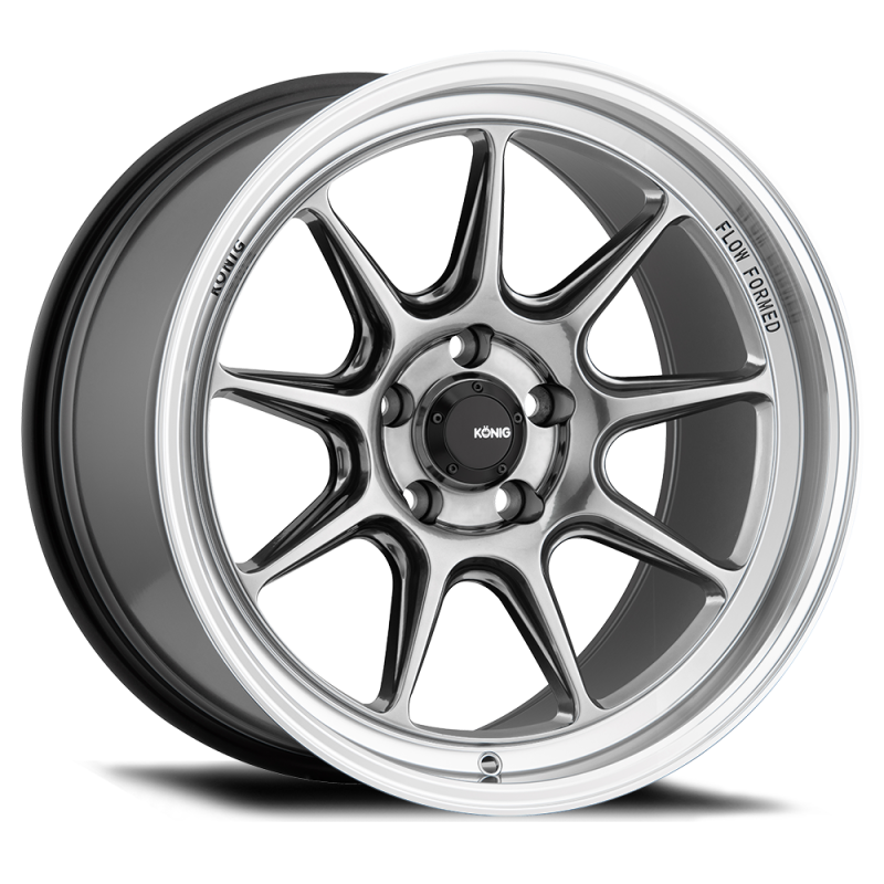 Konig Countergram 18x9.5A 5x120 ET35 Hyper Chrome / Machined Lip-thumbmail-1