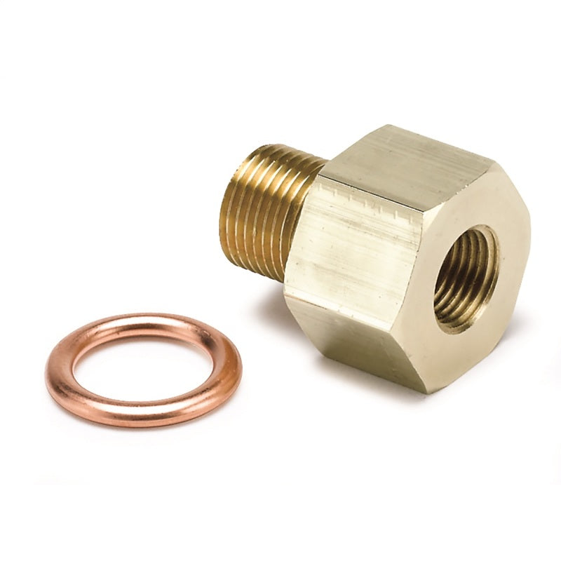 Autometer Metric Oil Pressure Adapter - 1/8in NPT to M12x1-thumbmail-1